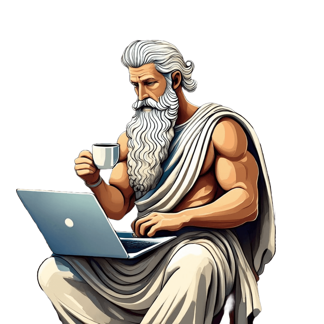 imagen representativa de un socrates progamador