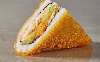 Tempura Salmon Sandwich