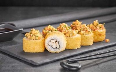 Оливье чикен темпура