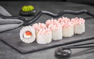 Лава с лососем