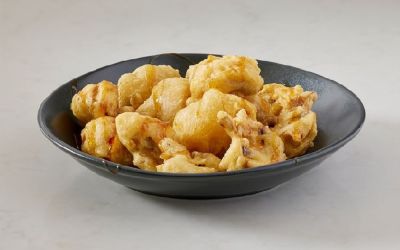 Tempura mushrooms