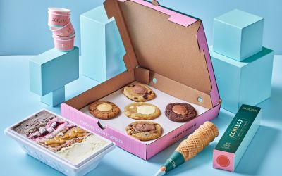 קילו גלידה + 5 עוגיות 