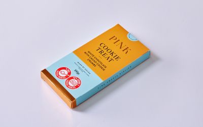 טבלת שוקולד לבן ועוגיות🥛 🌾