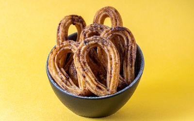 צ'ורוס בליווי 2 רטבים 