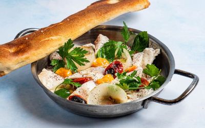 מחבת נתחי דג