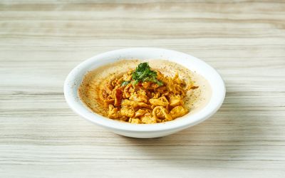 חומוס שווארמה טבעונית