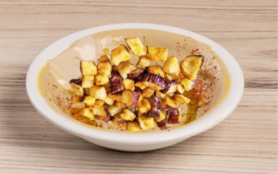 חומוס חצילים אש