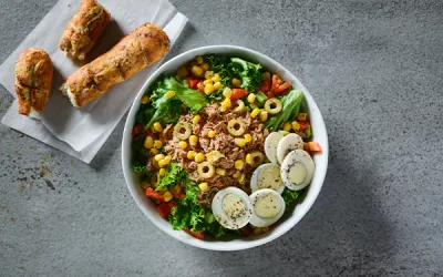 סלט טונה גדול