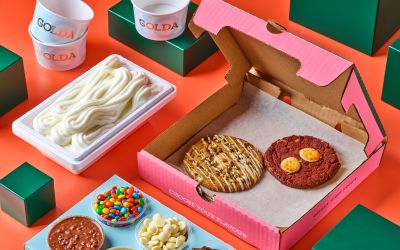 חצי קילו יוגורט + 2 עוגיות