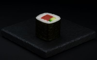 Тунец с огурцом