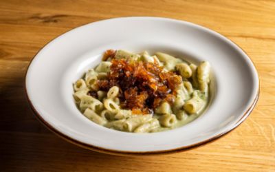 פסטו נגיעות שמנת 