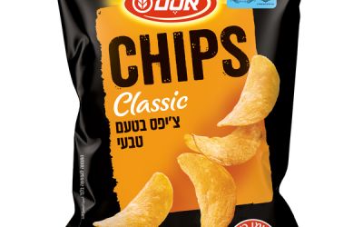 צ'יפס חטיף תפוח אדמה בטעם טבעי