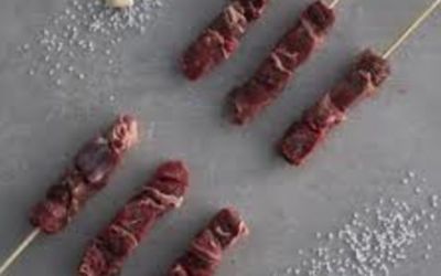 שיפודי אנטריקוט טרי