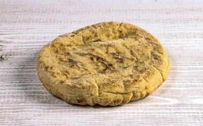 פיתה מחמצת קמח מלא 