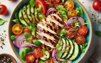 סלט חזה עוף