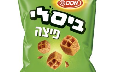 ביסלי חטיף חיטה בטעם פיצה