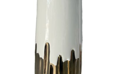 אגרטל בשילוב זהב