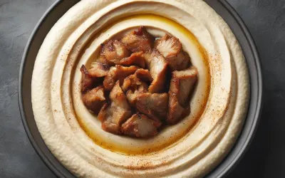 חומוס שווארמה