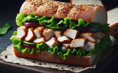 כריך חזה עוף