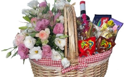 סלסלת פיקניק מפנקת 