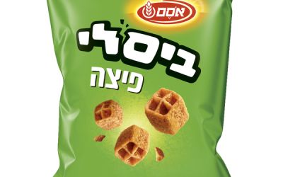 ביסלי חטיף חיטה בטעם פיצה