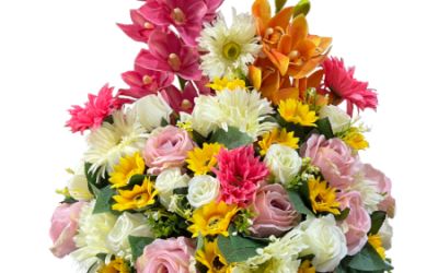 סידור סינטטי ורוד לבן צהוב 