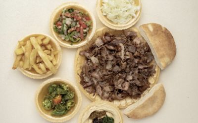 חמגשית שווארמה כפולה