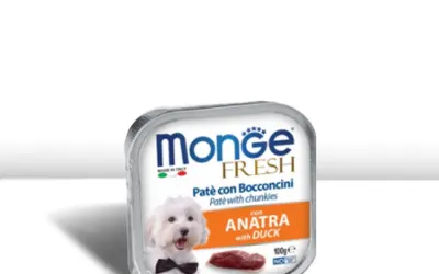 שימורי פטה ברווז לכלב 100 גרם Monge