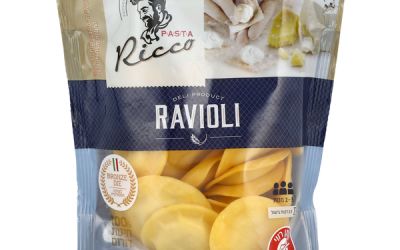 רביולי במילוי גבינות