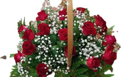 סלסלת ורדים