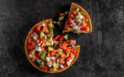 פיצה סלט אישי