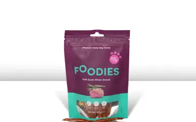 חטיף נתחי ברווז רכים 100 גרם FOODIES