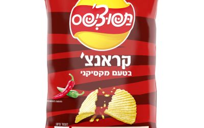 חטיף תפוצ'יפס קראנצ' בטעם מקסיקני