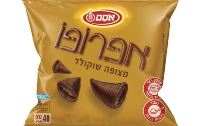 אפרופו חטיף תירס בציפוי שוקולד חלב