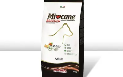 אוכל לכלב כבש ואורז 20 ק"ג miocane