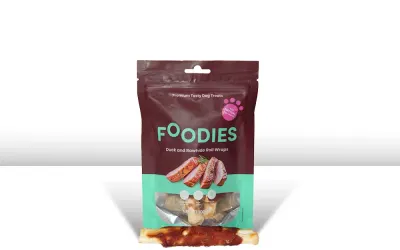 חטיף מגולגל ברווז ועור בקר, 100 גרם FOODIES