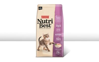 מזון לגורי חתולים עוף ואורז 2 ק"ג Nutribest Kitten