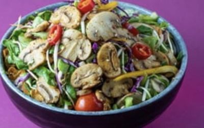 סלט פטריות מוקפצות