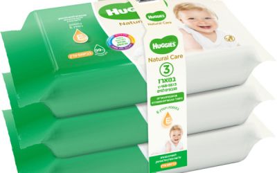 מגבונים לחים 3 יחידות