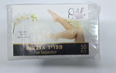 מפריד אצבעות שקוף