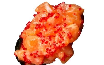 Гункан Спайси с лососем