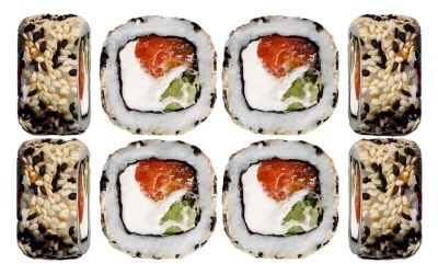 Филадельфия с копченным лососем