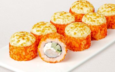 Креветка с моцареллой