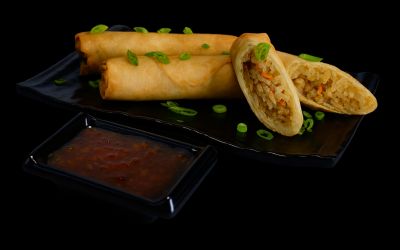 Эг ролл с курицей 