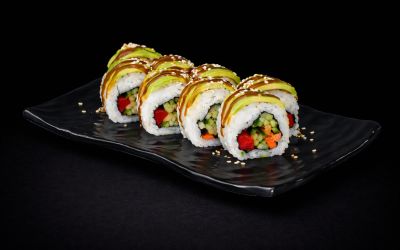 Ролл «Вегетарианский дракон»