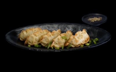 Гедза с курицей хрустящая, 5 шт