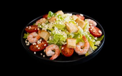 Азия цезарь с креветками