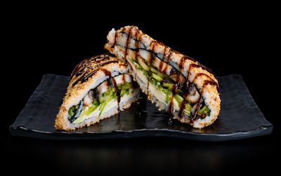 Сэндвич ролл с угрем