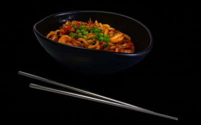 Лапша Wok с морепродуктами