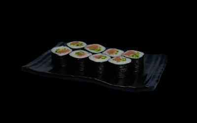 КК: "Футомаки с лососем"